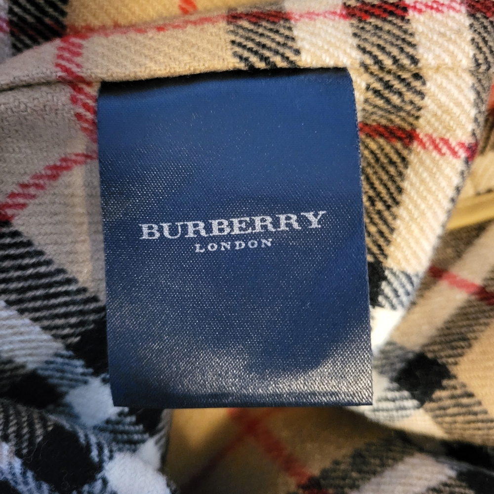 Burberry London, Men's Trench Coat, Jacket, Size 40L, Color Tan, Luxury - Picture 11 of 16
